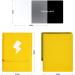 Totteri Card Deck Box with 100 Card Sleeves - Electric Yellow | Pokemon Trading Card Storage Case for 100+ Sleeved Cards | PVC-Free Card Holder for MTG/TCG - Buy Online on GoSupps.com