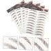 Balacoo Fake Stickers 5 Sheets Eyebrow 3d Sticker 4d Artificial Template Temporary Sticker - Buy Online on GoSupps.com