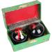 Lurrose 6-Piece Hand Gymnastics & Massage Balls Set | Chinese Baoding Balls for Relaxation & Hand Therapy - International Shipping Available - Buy Online on GoSupps.com