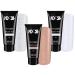 Poly Acrylic Gel Tube Set French - Clear + Blush Peach + Bright White (3 x 30g)