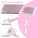 Self-Cleaning Cat Brush for Short-Haired Cats | Pet Grooming Brush with Grip - Ideal for Long & Short Hair (Pink) - Buy Online on GoSupps.com