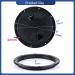 SmartMarine Black Non-Slip Round Boat Hatch 4 6 8 - Detachable Cover for Marine Yacht - Buy Online on GoSupps.com