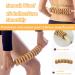 Wooden Massage Roller - Lymphatic Drainage Device for Pain Relief | 12 Rolls & 360 Smooth Muscle Roller - Buy Online on GoSupps.com