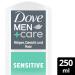 Dove Men+Care 3-in-1 Shower Gel for Sensitive Skin - Body Face & Hair - 250ml Pack of 5 | Best for Dry Skin - Buy Online on GoSupps.com