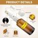 Leoeasiy 6-Pack Amber Nasal Spray Bottles - Refillable Spray Bottles with Funnel & Droppers for Essential Oils & Saline Solution - Buy Online on GoSupps.com