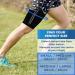 Kedley Black Thigh Compression Sleeve - Elasticated Support Band for Hamstring Injuries (S/M) - Buy Online on GoSupps.com