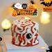 49 Pcs Halloween Cake Toppers Happy Halloween Party Decoration Supplies DIY Cartoon Cupcake Toppers Pumpkin Ghost Cake Flag Kids Birthday Favors (A) - Buy Online on GoSupps.com