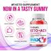 Pro Burn Max Keto Plus ACV Gummies with B12 and Beet Root Juice - 60 Gummies - Buy Online on GoSupps.com