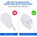 20-Pack TEC.BEAN Latex-Free TENS/EMS Unit Replacement Pads | Long-lasting Electrode Pads for MEDVICE Belifu TENS Machine - Buy Online on GoSupps.com