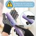 Comnico Heat-Resistant Gloves - 2 Pack Silicone Knobs for Hair Styling Curling Iron & Flat Iron - Professional Sublimation Gloves - Buy Online on GoSupps.com