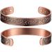 Mens Viking Pattern 99.9% Pure Copper Magnetic Bracelet - 6.7inches with 6 Magnets for Joint Pain Relief & Arthritis, RSI, Carpal Tunnel - Copper Bracelet for Men - Buy Online on GoSupps.com