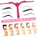 MAGICLULU Eyebrow Balance Ruler 3 Pcs Eyebrow Stencils Embroidery Kit Eyebrow Makeup Tool Diy Makeup Tool Balance Ruler Portable - Buy Online on GoSupps.com
