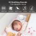 Portable White Noise Machine with Night Light for Sleeping Baby Kids - 34 Soothing Sounds, USB Rechargeable, Auto-Off Timer - Ideal Sleep Aid for Adults, Babies, and Travel - Buy Online on GoSupps.com