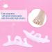 6 Pairs Toe Separators - Toe Corrector for Hallux Valgus | Women's Foot Health Tool - Buy Online on GoSupps.com