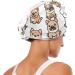 Little Cute Dogs Hair Towel 2 Pack - Super Absorbent Quick Dry Hair Turbans for Women & Girls - Stylish Button Wraps - Buy Online on GoSupps.com