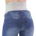 Milano Maternity Jeans - Ultra Stretch Buttery Soft Denim, High Waisted Over The Bump Band, Comfortable Slim Fit | Light Stone | Pregnancy Clothing - Buy Online on GoSupps.com
