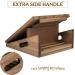Professional Slant Board Calf Stretcher - Adjustable Incline Stretch Squat Wedge - Wooden Physical Therapy Equipment for Achilles Stretch - Brown - Buy Online on GoSupps.com