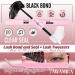 Yawamica Lash Extension Kit - 300pcs Wispy Volume Lashes (10-18mm) with D Curl Waterproof Bond & Tweezers | Perfect for Eyelash Extensions - Buy Online on GoSupps.com