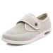 Diabetic Shoes for Elderly Womens Stylish Wide Walking Shoes Non Slip Air Cushion Sneakers Breathable Lightweight Walking Shoes for Swollen Feet Edema Beige 41 41 Beige