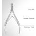 NGHIA Cuticle Nipper D-07 JAW 12 | Stainless Steel Durable & Sharp | Ergonomic Design for Salons & Home Use | Grey Plated - Buy Online on GoSupps.com