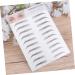 OHPHCALL 2pcs 3d Eyebrow Stickers Maquillaje Para Cejas Hairlike 6d Eyebrow Sticker Kits 3d Stickers Black - Buy Online on GoSupps.com