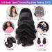 Aaliweya 5x5 HD Lace Closure Human Hair Wig Body Wave 22 inch - Natural Black - Pre Plucked with Baby Hair - 150% Density - Buy Online on GoSupps.com