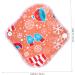 Organic Washable Napkin Panty Liners for Women - 5Pcs Kit - Buy Online on GoSupps.com