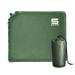 SJC Suede Inflatable Seat Cushion for Camping Portable Stadium Cushion Army Green