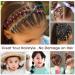 Molain 1000 Mini Colored Rubber Bands - Soft Hair Ties for Kids Weddings Dreadlocks & Ponytails - Vibrant & Durable - Buy Online on GoSupps.com