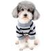 Zweitea Dog Shirts for Small Dogs - Summer Striped T-Shirt Soft Cotton Puppy Clothes Heart Sweatshirt for Chihuahuas Gray XL - Buy Online on GoSupps.com