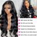 28 Inch Body Wave Lace Front Human Hair Wig 180 Density | HD Transparent Lace, Pre Plucked, Bleached Knots | Black Women's Glueless Wig - Buy Online on GoSupps.com