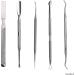 Complete 5 Piece Cuticle and Nail Care Set - for Manicure and Pedicure Use - Salon Quality - Stainless Steel - Personal Care for Men and Women - Easy to Use and Clean - Buy Online on GoSupps.com