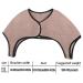 Luckxing XL Camel Shoulder Heating Pillow | Thin Heated Collar & 360-Degree Neck Wrap | Washable Velvet Comfort for Year-Round Relaxation - Buy Online on GoSupps.com