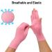 2-Pair Arthritis Compression Gloves for Rheumatoid Osteoarthritis, Carpal Tunnel, Raynauds - Pink Medium | Fingerless, Breathable, Moisture-Wicking for Women and Men - Buy Online on GoSupps.com