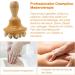 Set of 5 Wooden Massager Rollers for Cellulite & Lymph Drainage - Maderotherapy Wood Therapy Tool with Box - Buy Online on GoSupps.com