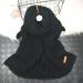 Buy Elegant Women's Triangular Scarf - Vintage Black Winter Wrap for Autumn & Winter - Stylish Towel Turban Scarf - Buy Online on GoSupps.com