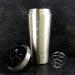 Best Body Nutrition Stainless Steel Protein Shaker with Sieve & Spiral Ball - 1 Piece Silver | International Shipping Available - Buy Online on GoSupps.com