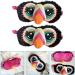 Buy Healvian 2pcs Toucan Eye Masks for Kids - Ear Piercing Kit | Light Blocking Sleep Masks for Travel & Home - Plush Eye Covers for Comfortable Sleep - Buy Online on GoSupps.com