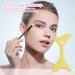 Eyeliner Guide Tool - Portable Multifunctional Eyeliner Stencils - Mascara Shield for Beginners Eyebrow Stencils for Winged Eyeliner Lashes Lip Liner Dalynn Yellow - Buy Online on GoSupps.com