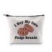 JXGZSO Funny Fudge Rounds Gift I Buy My Own Fudge Rounds Cosmetic Bag Fudge Rounds Lover Gift I Buy My Own Fudge Rounds
