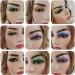 Buy 12 Color Holographic Cosmetic Glitter for Nail Body Face & Hair Decoration - Colorful Purple - International Shipping Available - Buy Online on GoSupps.com