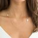 YienDoo Fashion Layered Necklace Peace Dove Necklace Jewelry for Women and Girls Gold