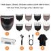 KEMEI Hair Clippers for Men Cordless Self Hair Cutters Electric Quick Cut Trimmer 8 Guide Combs(1.5-15mm) IPX7 Waterproof Rechargeable Up to 120 Min Usage KM-6036 - Buy Online on GoSupps.com