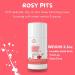 Girls 100% Natural Deodorant with Tea Tree Essential Oil | Aluminum and Baking Soda Free | Rosy Pits 2.5 oz (Pack of 1) - Buy Online on GoSupps.com
