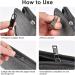 Hotut Zipper Pulls - 10 Metal Removable Zipper Pulls for Jackets Jeans Boots & More | Durable & Versatile - Buy Online on GoSupps.com