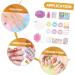 minkissy 3 Sets Children's Nail Art Toys Girl Toys Fake Nails Toys Suits Nail Art Kit for Girl Nail Manicure Kit Fake Nail Kit Toys Manual Paper 3d - Buy Online on GoSupps.com