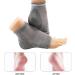 Moisturizing Gel Heel Socks - 6 Pairs for Dry Cracked Feet | Open Toe Spa Socks for Women and Men - 6 Colors - Buy Online on GoSupps.com