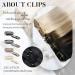 Moresoo Seamless Clip in Human Hair Extensions Darkest Brown #2 - 16 inch 120g Remy Hair 7pcs Set - Buy Online on GoSupps.com