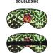 Blooming Cactus Flower Sleep Eye Mask | Double-Sided Comfort Blindfold with Adjustable Strap - Block Out Light in Style - Buy Online on GoSupps.com