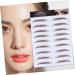 WOFASHPURET 4pcs Eyebrow Stickers Waterproof Fake Eyebrow False Imitation Eyebrow 4d Transfer Stickers Hair - Buy Online on GoSupps.com